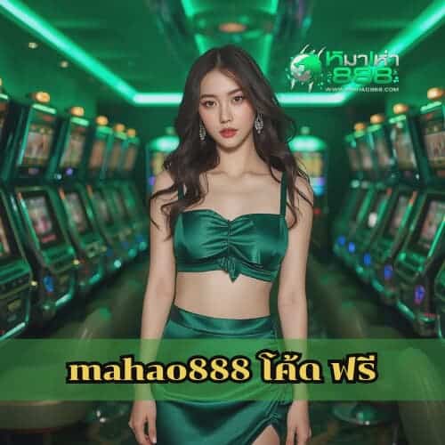 mahao888 โค้ด ฟรี